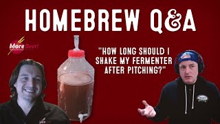 Oxygenating Wort in a Fermenter  HomeBrew QampA with MoreBeer [upl. by Cindelyn]