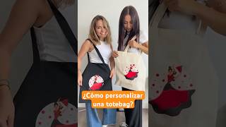 ✨¿Cómo personalizamos nuestras Totebags✨ [upl. by Tildie494]