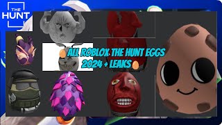 ALL Roblox THE HUNT 2024 Eggs Roblox [upl. by Karlene]