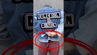 Functional fashion ⚒️ workwear workwearfashion sewingtutorial denimfashion fashionsewing [upl. by Nomead581]