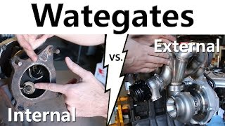 How Turbo Wastegates Work  Internal vs External [upl. by Ettesyl]