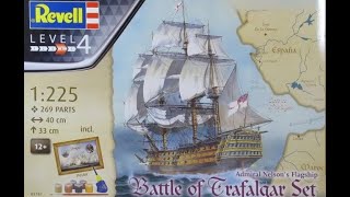 HMS Victory 1225 Revell  Unboxing [upl. by Jaylene]