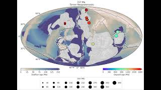 Plate motions with evolving boundaries age of the ocean crust and sedimenthosted metal deposits [upl. by Nogem]