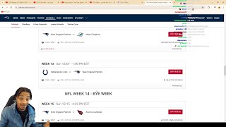 FlightReacts DELUSIONAL Reaction to Patriots 2024 NFL Schedule [upl. by Zulema43]