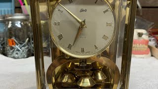 Repair and restoration of a Schatz mini coach clock c 1955 [upl. by Lindeberg]