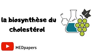 💡Biosynthèse du cholestérol ♻️ [upl. by Annis]