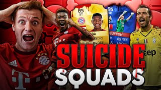 FIFA 16  INSANE RECORD BREAKER BUFFON amp ST ALABA SUICIDE SQUADS [upl. by Raviv69]