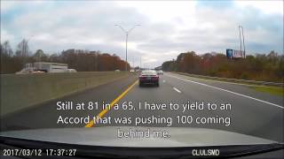 Apparently 90mph Is Too Slow On I95 [upl. by Hevak206]