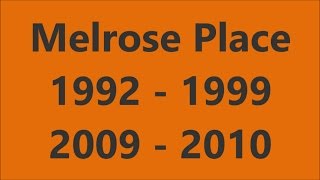 Melrose Place Opening Compilation [upl. by Karrie]