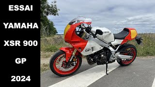 Essai YAMAHA XSR900 GP 2024  Génialissime [upl. by Drofnil185]