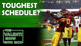 College Footballs Toughest Non Conference Schedules  The Valenti Show with Rico [upl. by Johny]