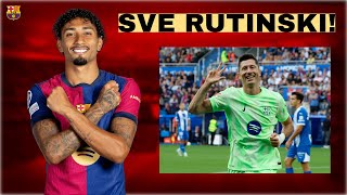 RUTINSKA POBJEDA PRED PAUZU LEWA LEWA LEWA  Deportivo Alaves vs Barcelona 03 La Liga [upl. by Rabassa]