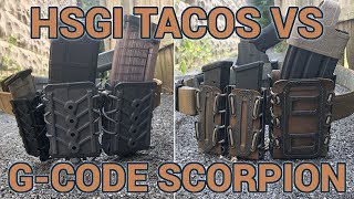 Gear Review HSGI Tacos vs GCode Scorpion [upl. by Sakram]