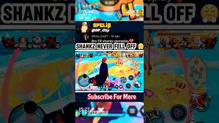 V2 Shankz Never Fell Off😈 One Piece Bounty Rush  opbrgameplay onepiece gaming opbr shanks [upl. by Ainala781]