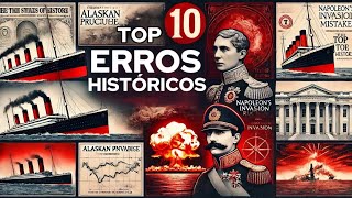 Top 10 Erros Históricos Que Mudaram o Mundo [upl. by Jaime]