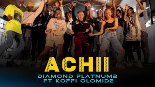 Diamond Platnumz ft Koffi Olomide  Achii  Dance video  Thee vibe dance academy KE [upl. by Bohlin668]