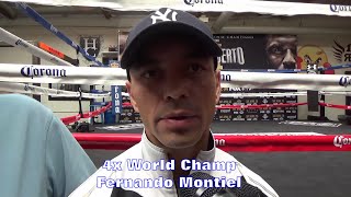 FERNANDO MONTIEL FEELS LOSER OF ORTIZ VS BERTO WILL BE quotRETIRINGquot IN THE BIG STAGE [upl. by Maddy455]