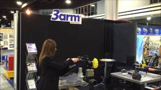 3arm Manipulator at Modex 2016 [upl. by Jaynell163]