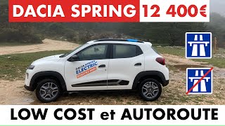 Dacia Spring  Quelle autonomie réelle sur autoroute [upl. by Alracal242]