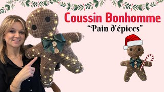 Tuto couture de Noël  le bonhomme en pain d’épices [upl. by Hezekiah]