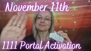 1111 portal activation Manifest Luck 11th November 2024 amazonite crystal healing [upl. by Orit]