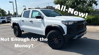 2023 Chevrolet Colorado 4WD Trail Boss 27T POV Test Drive amp Review [upl. by Hesler]