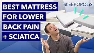 Best Mattress for Lower Back Pain and Sciatica  Our Top 6 Picks [upl. by Abagail412]