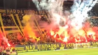 Svenska cupen AIK vs DIF 34 aik ultras allsvenskan derby tifo pyro djurgården norrastådif [upl. by Dorella238]