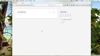 TIddlyWiki Tutorial 01  Installing Tiddlywiki and Creating Your First Tiddler [upl. by Pangaro828]