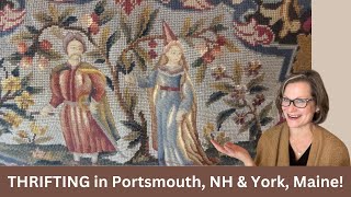 Thrifting in Portsmouth NH and York Maine [upl. by Evey]