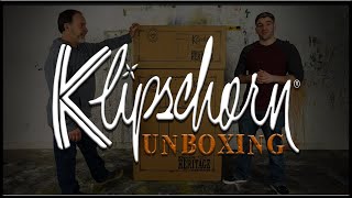 Klipschorn AK6 Unboxing [upl. by Kirbie142]