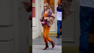 Gigi Hadid Street Style Inspiration London Street Fashion streetstyle trend style fyp [upl. by Handel327]