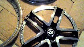 HOW TO DISASSEMBLE FORGIATO rims [upl. by Ettennaj493]