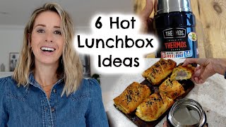 6 HOT LUNCHBOX IDEAS  EASY HOT LUNCHBOX IDEAS FOR BACK TO SCHOOL  Kerry Whelpdale [upl. by Hacceber]