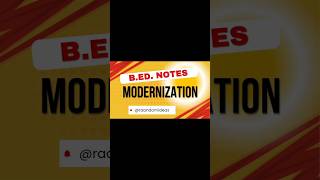 Modernizationbed noteseducation trending notes shorts youtubeshorts modernization [upl. by Neellok449]