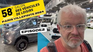 VanlifeSalon camping cars Paris Villepinte 2024Episode 2 [upl. by Ryann]