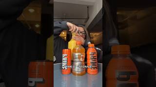 ORANGE PRIME VS GATORADE 🍊 BRIT TRIES GATORADE FOR THE FIRST TIME [upl. by Dotson]