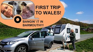 CARAVAN HOLIDAY TO BARMOUTH WALES Hendre Mynach Touring and Camping Park 290422 [upl. by Shotton]