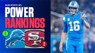 NFL Power Rankings Week 11 Lions the new No 1 Bills overtake Chiefs for top AFC spot Niners fall [upl. by Anaili]