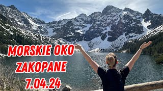 MORSKIE OKO ZAKOPANE 🇵🇱 TATRY [upl. by Oivlis749]