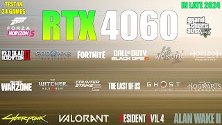 RTX 4060  Test in 34 Games in late 2024  the Best value for Money GPU [upl. by Marolda]