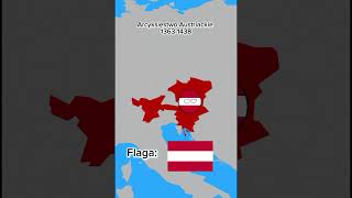 Ewolucja Austrii Part 6 countryballs history europa granice [upl. by Ahsikan]