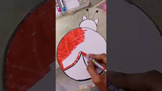 insect drawing and colour art trending drawing colouring youtubeshorts [upl. by Bertolde]