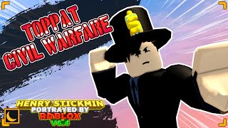 Preview  Henry Stickmin Portrayed by Roblox V64  Toppat Civil Warfare Moon Animator [upl. by Ermey]