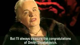 TATIANA NIKOLAYEVA talks about Shostakovich [upl. by Neicul598]