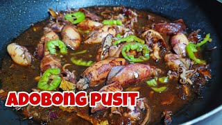 ADOBONG PUSITHow to cook Adobong Pusit [upl. by Romeo]