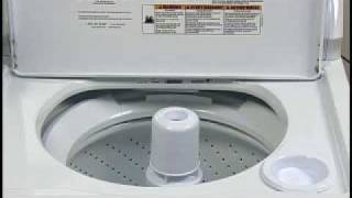 Standard Top Load Washer Operation [upl. by Asiul259]