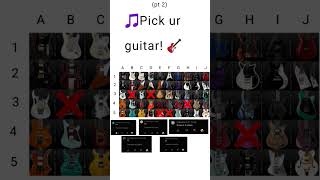 Part 2 Pick ur guitar and put it in the comments guitar music edit [upl. by Lafleur]