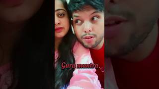 Guru Mantra viral ytshorts husbandwifecomedy [upl. by Aenaj]