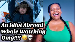 I WASNT READY An Idiot Abroad S02E04  Whale Watching  AMERICAN REACTS [upl. by Annaear515]